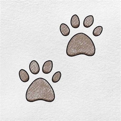 How to Draw a Paw Print Dog: Exploring the Art of Canine Creativity