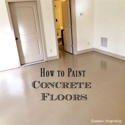 How to Prepare Concrete Floor for Painting: A Journey Through the Maze of Preparation